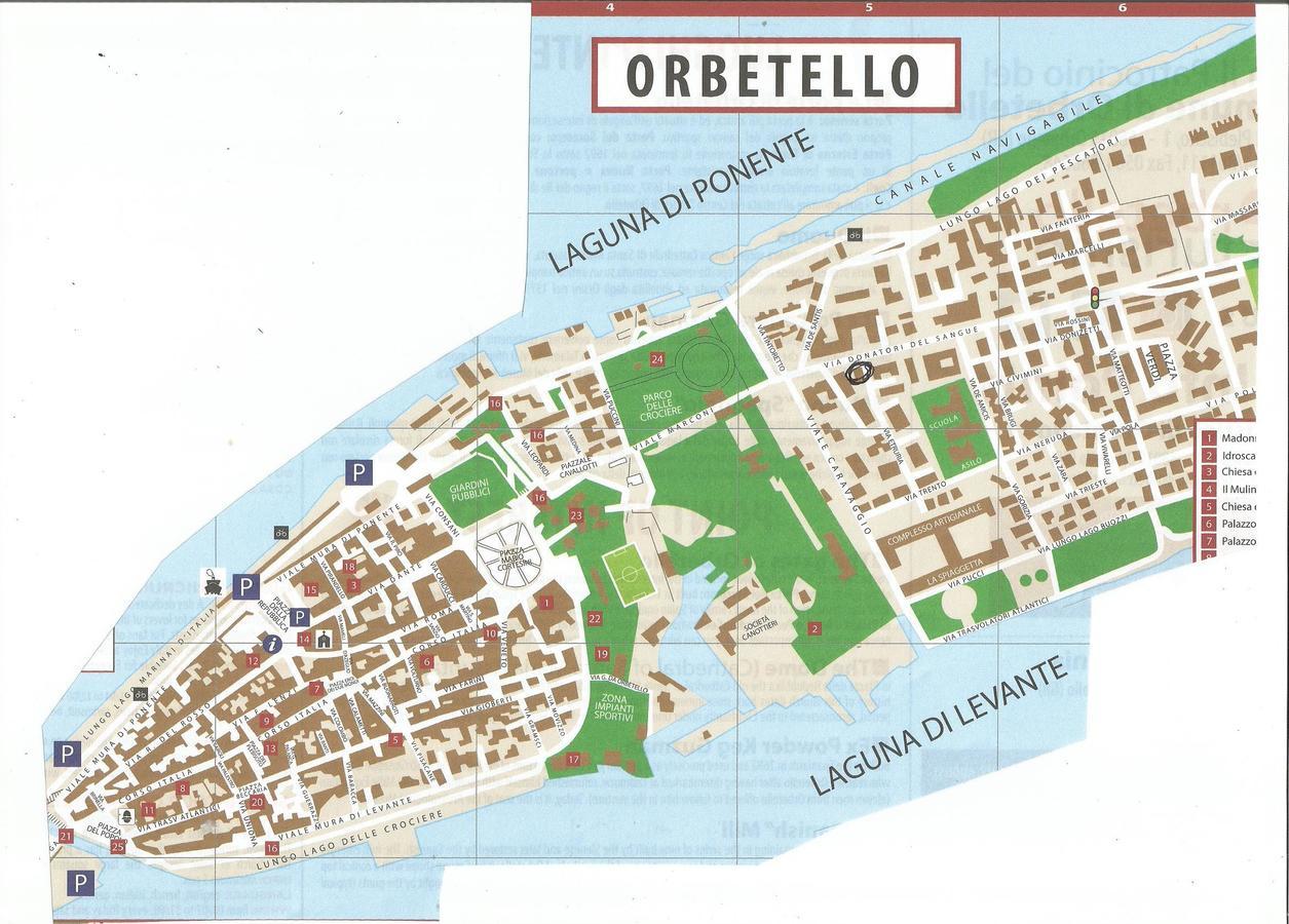 Albergo La Perla Orbetello Eksteriør billede